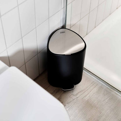 Joseph Joseph EasyStore™ 5L Matt Black Pedal Bin