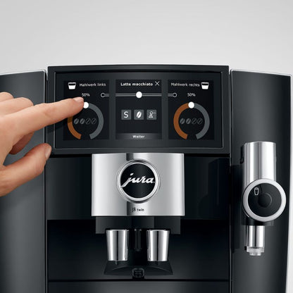 Jura J8 Twin Diamond Black - Coffee Machine