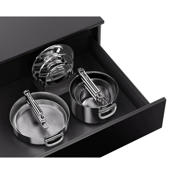 Joseph Joseph Space 5-Piece Folding Handle Cookware Set - Stainless Steel - EXCLUSIVE