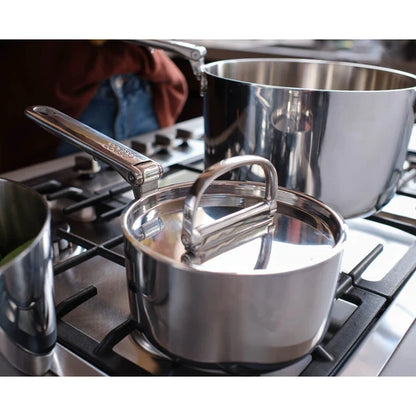 Joseph Joseph Space 5-Piece Folding Handle Cookware Set - Stainless Steel - EXCLUSIVE