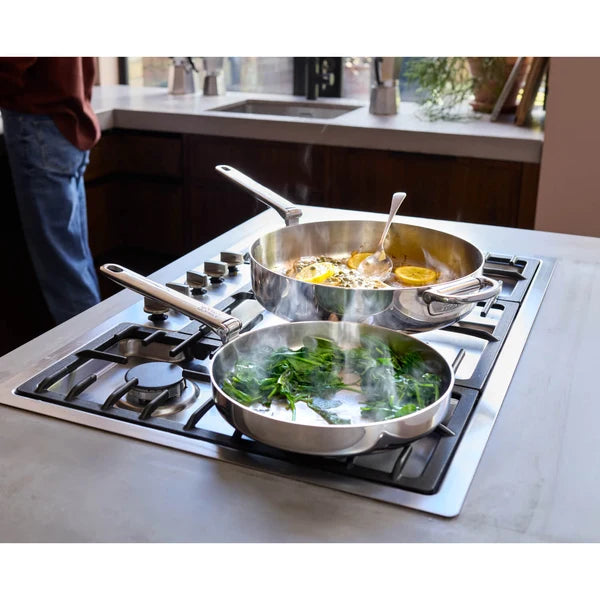 Joseph Joseph Space 5-Piece Folding Handle Cookware Set - Stainless Steel - EXCLUSIVE