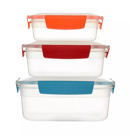 Joseph Joseph Duo Storage Container 3 Pcs Set, Multicolor