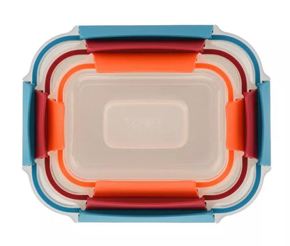 Joseph Joseph Duo Storage Container 3 Pcs Set, Multicolor