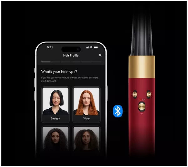 Airwarp ID MultiStyler & Dryer (Straight to Wavy) Red Velvet