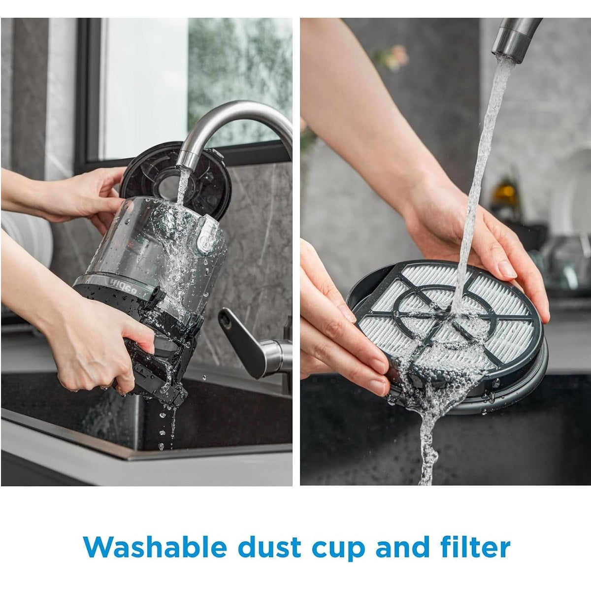 Midea Bagless Vacuum Cleaner 1800 Watts 2 Liters Capacity - MC08MEWH