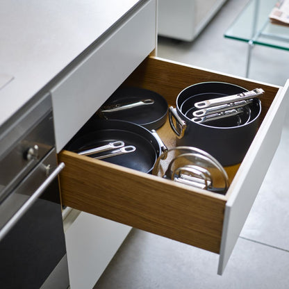 Joseph Joseph Space Folding Handle Ceramic Non-stick 15cm Blue Saucepan & Lid