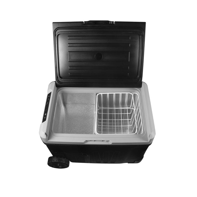 Aqualux Car Fridge 50L, Compressor, 12V & 220V, Temperature  from -16 to +16, Black