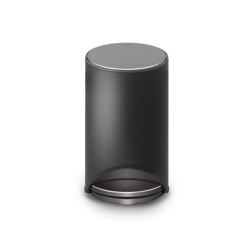 Joseph Joseph Arc™ 10L Easy-push Matt Black Pedal Bin