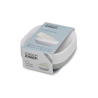 Joseph Joseph Slim™ Compact Light Gray Soap Dish