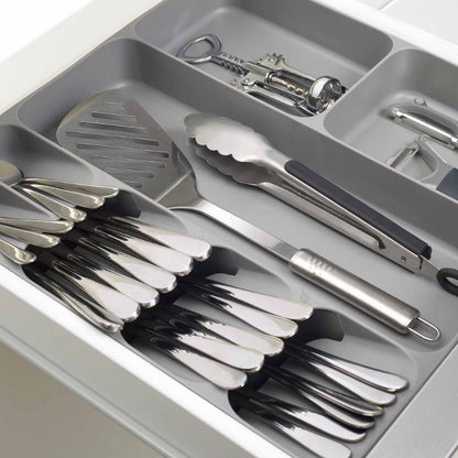 Joseph Joseph DrawerStore™ Grey Cutlery, Utensil & Gadget Organiser
