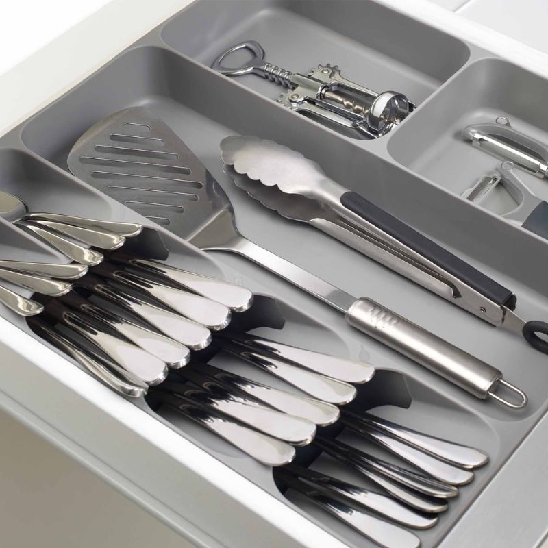 Joseph Joseph DrawerStore™ Grey Cutlery, Utensil & Gadget Organiser