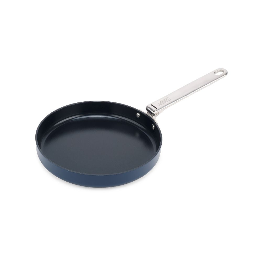 Joseph Joseph Space Folding Handle Ceramic Non-stick 24cm Blue Frying Pan