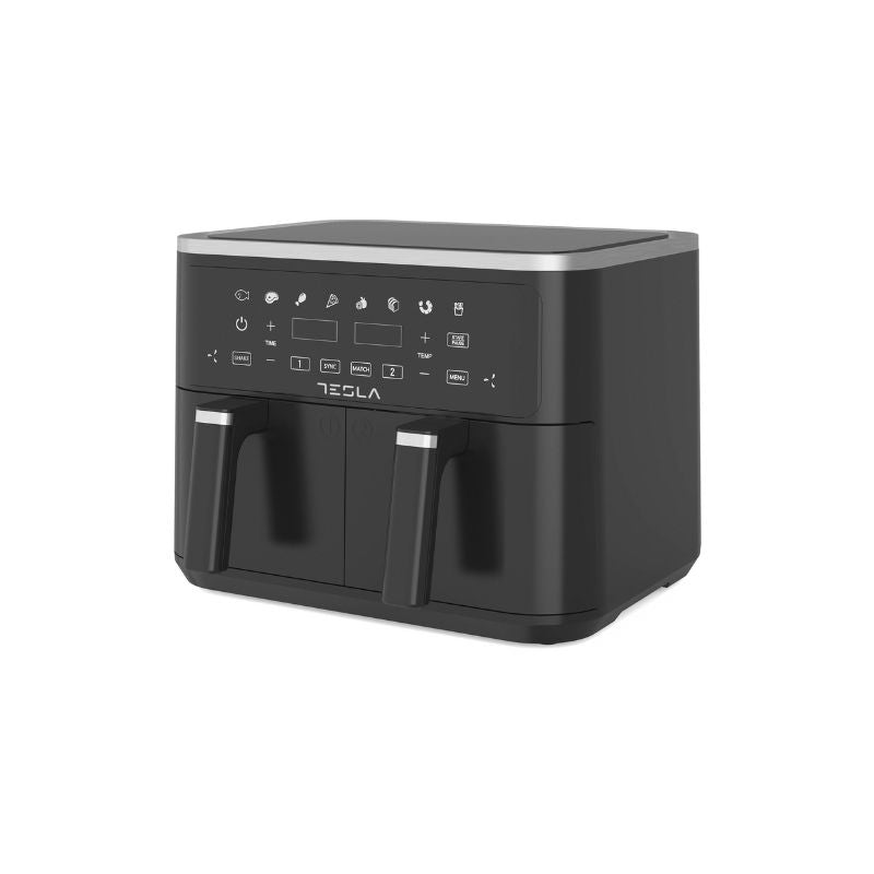 Tesla Air fryer 4.5L + 4.5L - 2400W - AF900BSD