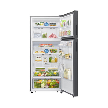 Samsung RT53D Top Mount Freezer Refrigerator with SmartThings AI Energy Mode, Silver
