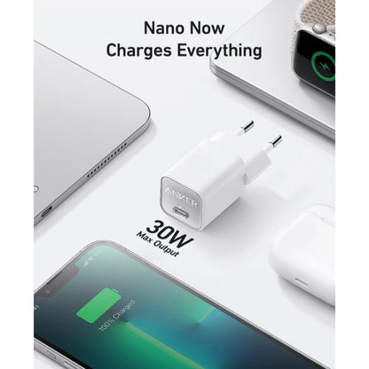 Anker 511 Charger (Nano 3, 30W) White