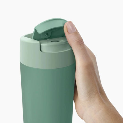 Joseph Joseph Sipp™ Green Travel Mug Large with Hygienic Lid 454ml