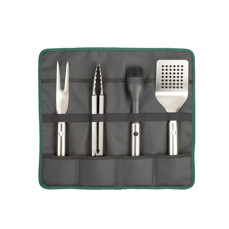 Joseph Joseph GrillOut™ 4-Piece Stainless-Steel BBQ Utensil Set with Storage Case