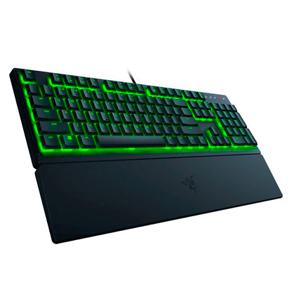 Razer - Ornata V3 X Full-Size Wired Membrane Gaming Keyboard with Chroma RGB Backlighting - Black
