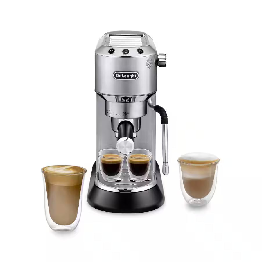 Delonghi EC885 Manual Espresso (Metal) + Additional Accessories