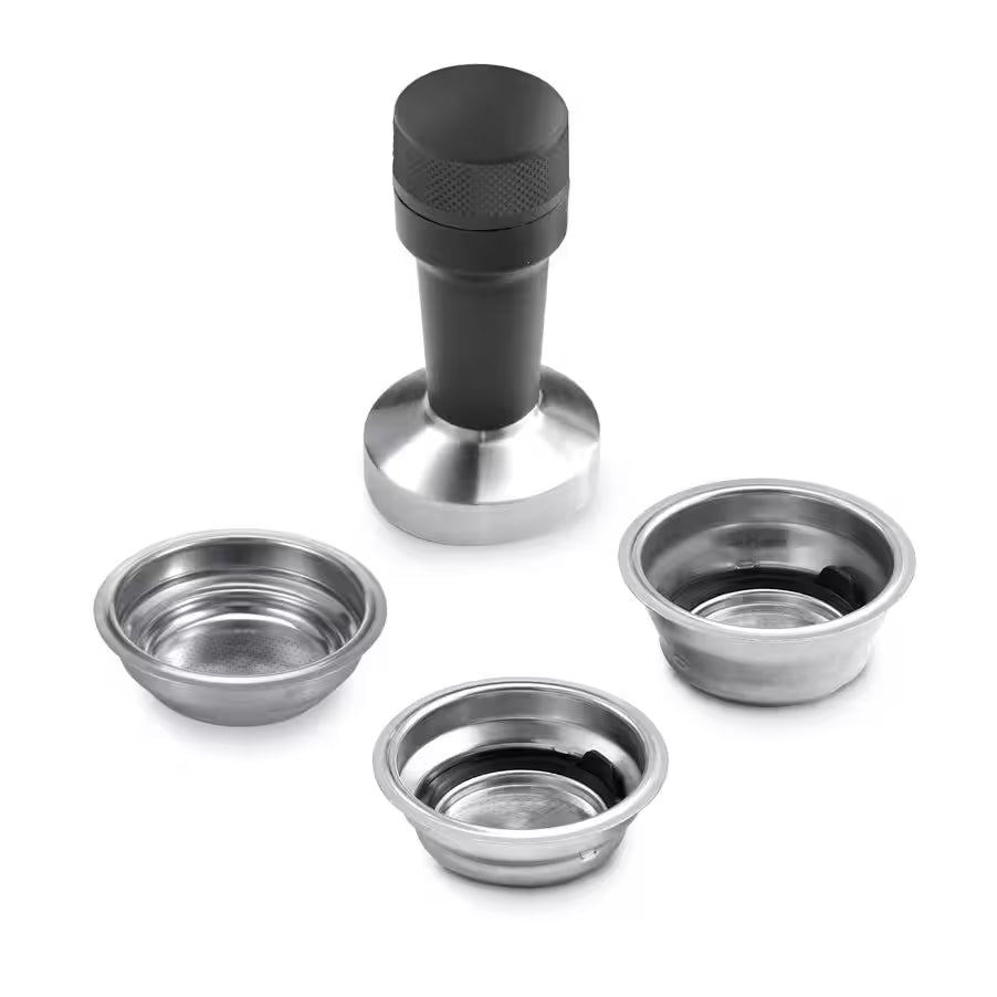 Delonghi EC885 Manual Espresso (Metal) + Additional Accessories