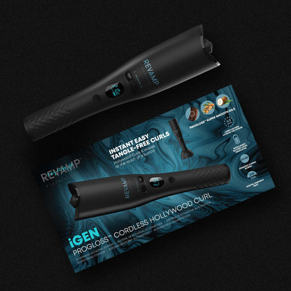 Revamp iGEN Cordless Hollywood Curl Automatic Rotating Curler