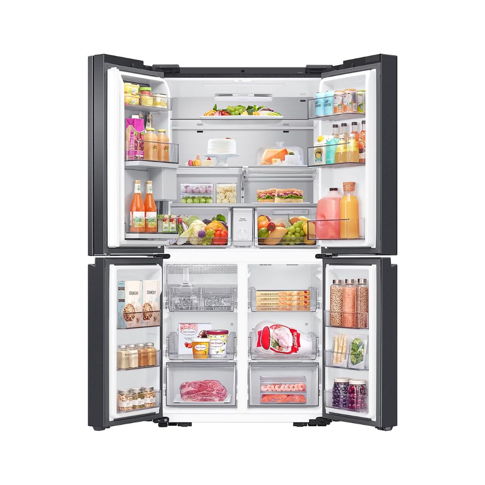 Samsung Family Hub™ AI Vision Inside RF65DG9H0EB1 French Style Smart Fridge Freezer - Black
