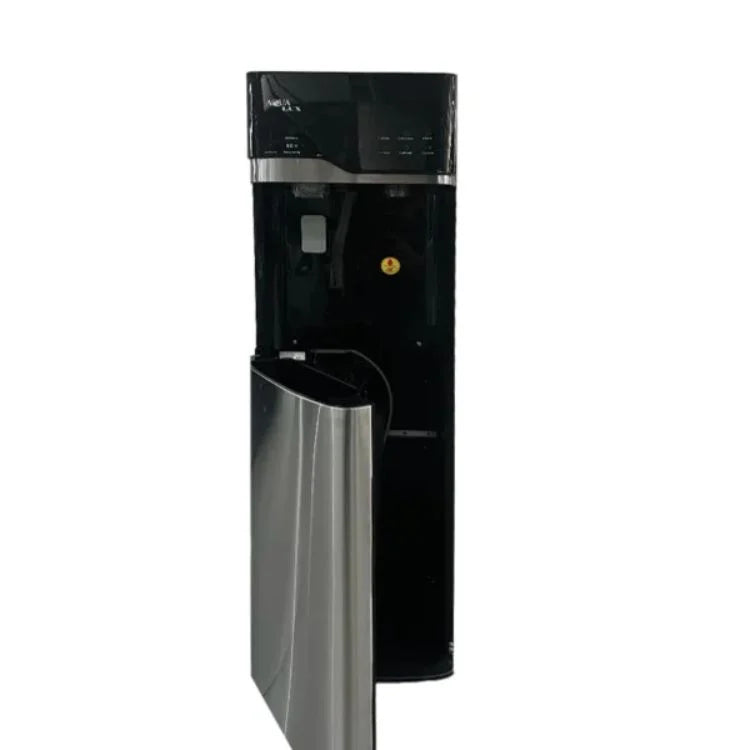 Aqualux Water + Ice Dispenser Bottom load Black/Stainless