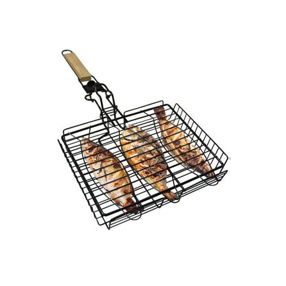 Napoleon 57010 Multi Grill Fish Basket with Removable Handle