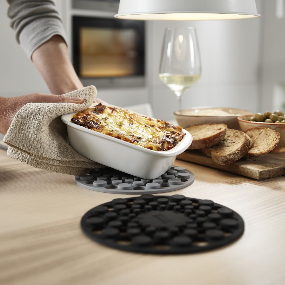 Joseph Joseph Spot-On™ Set of 2 Grey Silicone Trivets