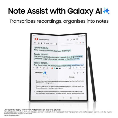 Samsung Galaxy Fold 6 | 512gb 12gb Ram | Silver Shadow