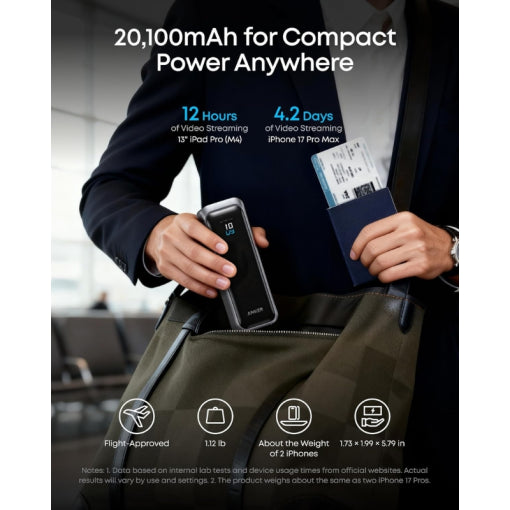 Anker Prime Power Bank (20,100mAh, 220W)