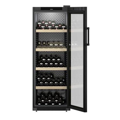 Liebherr - GrandCru 196 Bottle Freestanding Wine Cabinet - WPbl 5001 - Glass Door