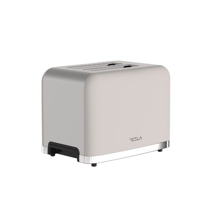 Tesla Toaster, 930W, 2 Slices, Cream Inox - TS200BX