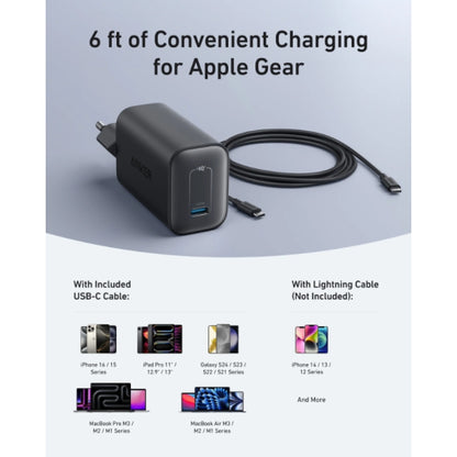 Anker Nano Charger 100W with 6ft 5A c-c cable