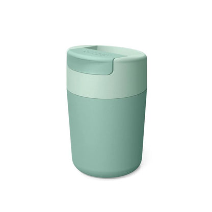 Joseph Joseph Sipp™ Travel Mug with Hygienic Lid 340ml Green
