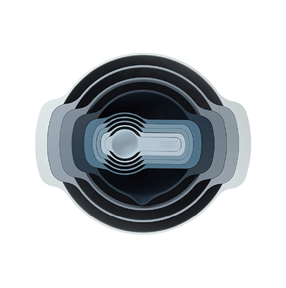 Joseph Joseph 9 Nesting Set with Mixing Bowls Measuring Cups Sieve Colander