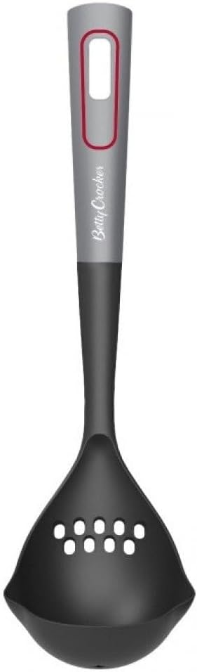 Betty Crocker Nylon Soup Ladle Black/Grey