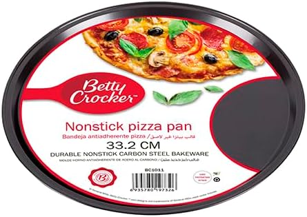 Betty Crocker Pizza Pan Dark Grey 33.2Cm Thickness 0.4Mm