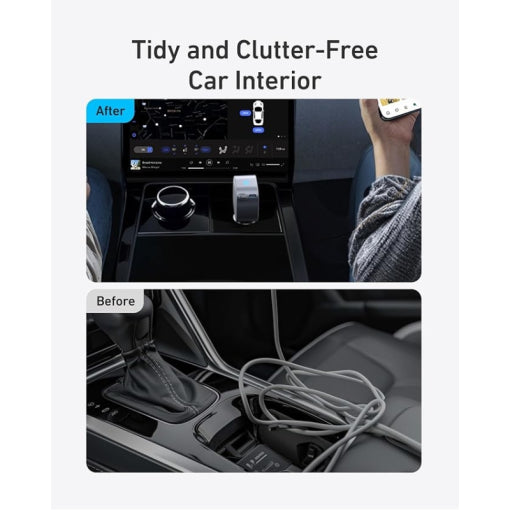 Anker Nano Car Charger 75W USB-C Port Built-In Retractable