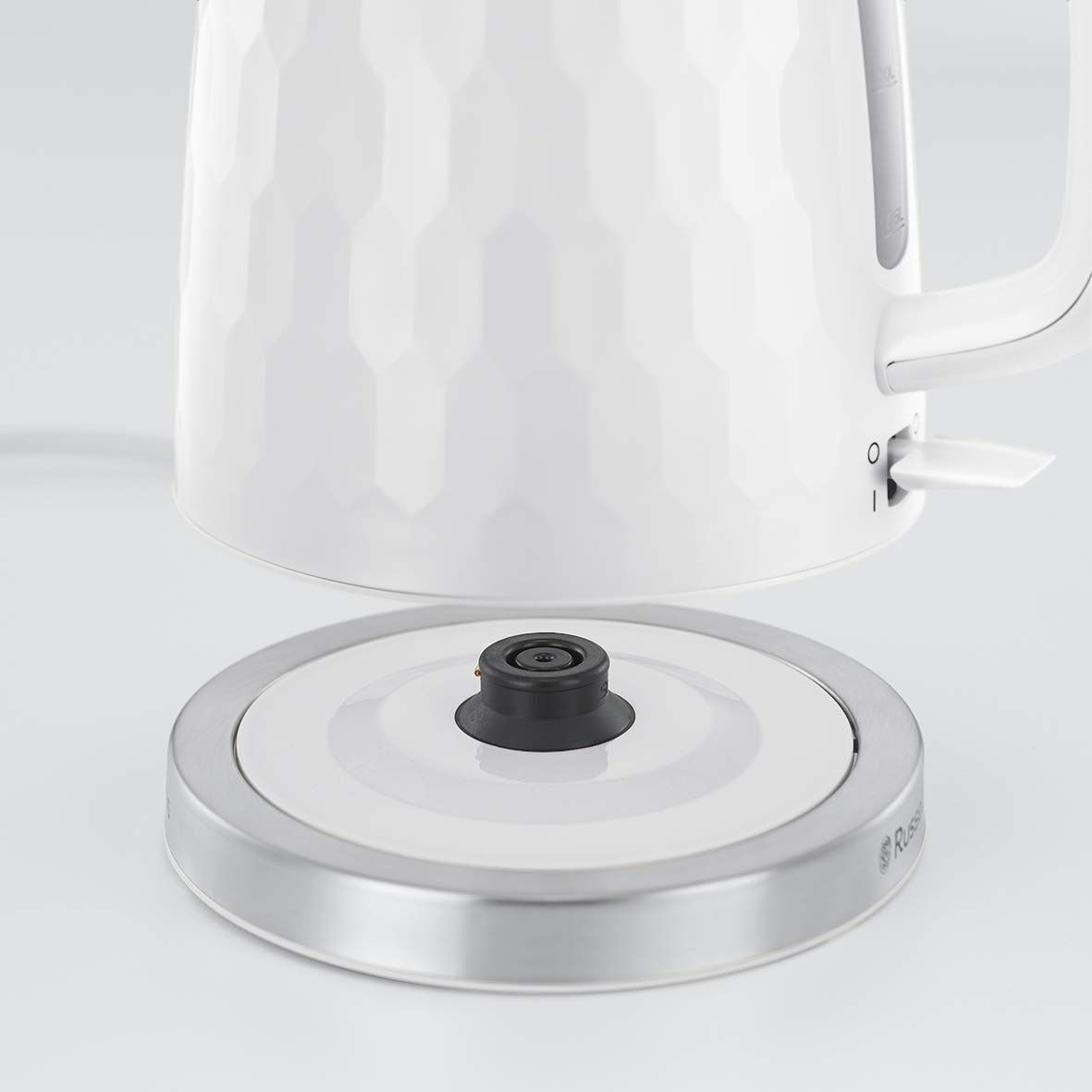 Russell Hobbs Honeycomb Kettle White