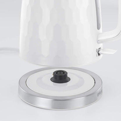 Russell Hobbs Honeycomb Kettle White