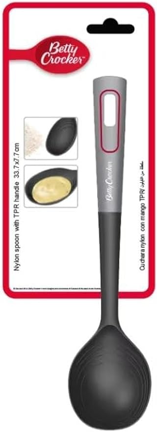 Betty Crocker Nylon Spoon Black/Grey