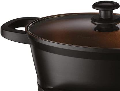 Russell Hobbs Good-to-Go Multicooker - 8 Versatile Functions including Slow Cooker, Sous Vide, Rice and Food Steamer, Black, 750 Watt