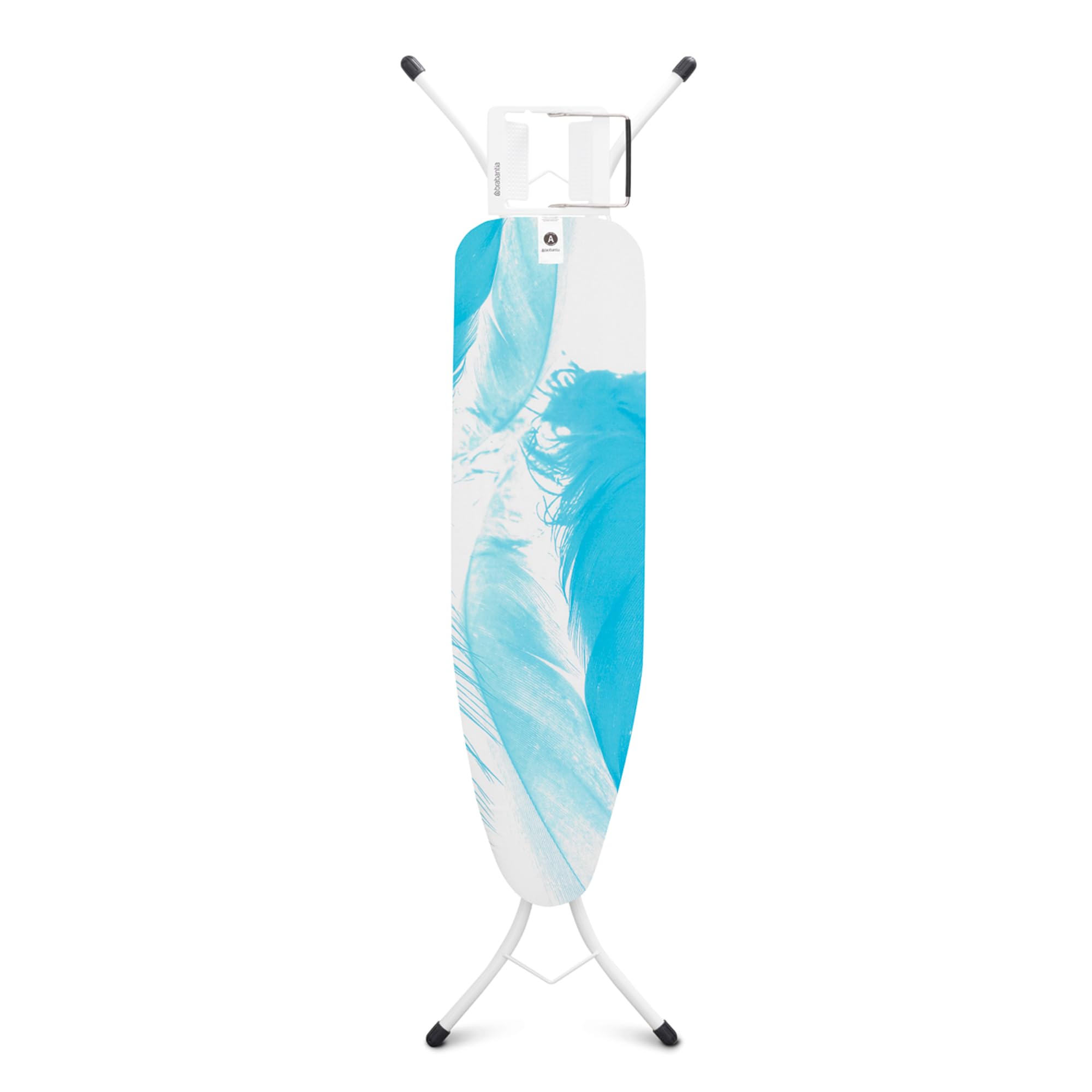 Brabantia Ironing Board A, 110x30 cm w Steam Iron Rest Feathers