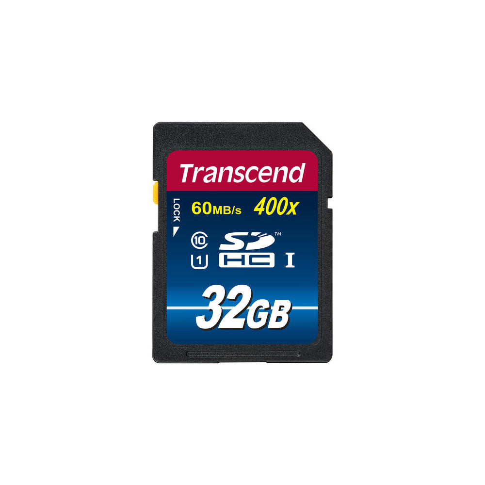 Transcend 32GB SDHC Memory Card Premium Class 10 UHS-I