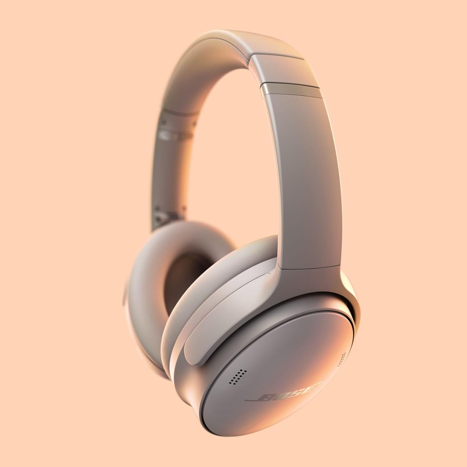 Bose QuietComfort Wireless Over-Ear Active Noise Canceling Headphones - Sandstone