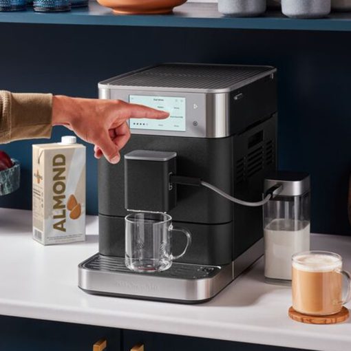 Kitchenaid 5Kes8558Ebk Fully Automatic Espresso Machine Kf8. Cast Iron Black