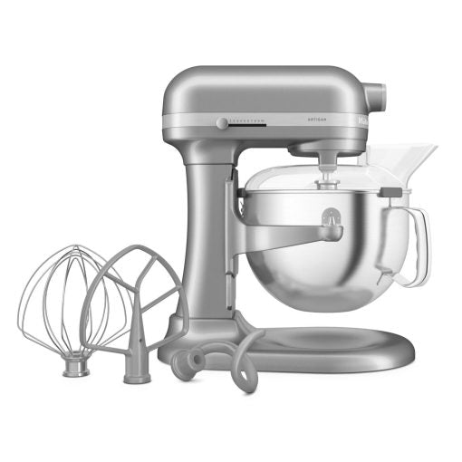 KitchenAid 5KSM60SPXECU Artisan 5.6L Bowl Lift Stand Mixer Contour Silver
