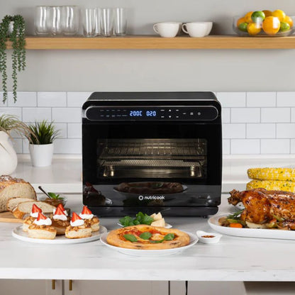 Nutricook Steami Steam + Air Fryer Oven, 11-in-1 Functions 24L