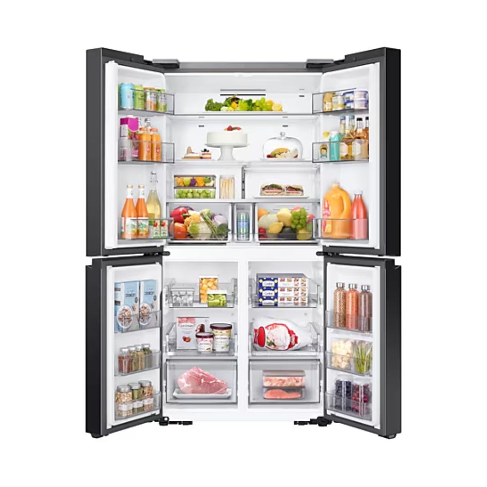 Samsung 24.0 cu.ft. Bespoke Refrigerator FDR Triple Cooling Clean Black